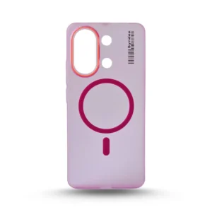 قاب نازک مگ‌سیف مات شیائومی Note 13 4G مدل Syndee رنگ صورتی