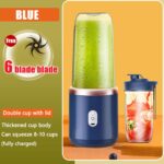 شیکر شارژی دوقلو ۴۰۰ میلی لیتر چند کاره - تصویر 5