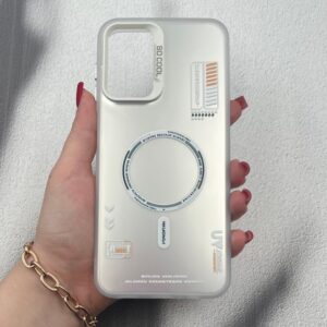 قاب گوشی Galaxy A55 سامسونگ So Cool طرح Magsafe اسپرت New RT نقره ای