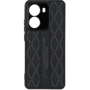 قاب پافر لوزی دور لنز براق Xiaomi Poco X7 Pro - مشکی