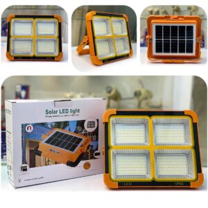 پروژکتور خورشیدی LED شارژی مدل Solar LED Light 10000W