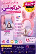 هدفون فانتزی خرگوشی LED مدل QL-412 - تصویر 8