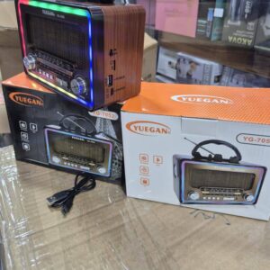 اسپیکر رادیویی YUEGAN مدل YG-7052 با نورپردازی RGB