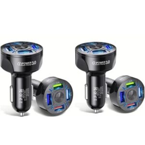 شارژر فندکی 4 پورت 35 وات مدل TE-094