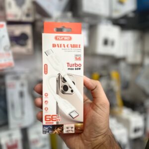 کابل تایپ سی به تایپ سی برند TURBO 66 وات